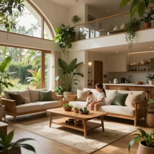 Inspiration décoration intérieure : Maison écologique : guide déco pour agir au quotidien