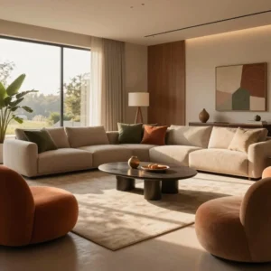 Décoration intérieure : Tendances couleur salon 2025-2026 : teintes à adopter