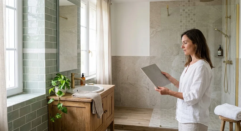 Carrelage salle de bain : critères essentiels avant de choisir
