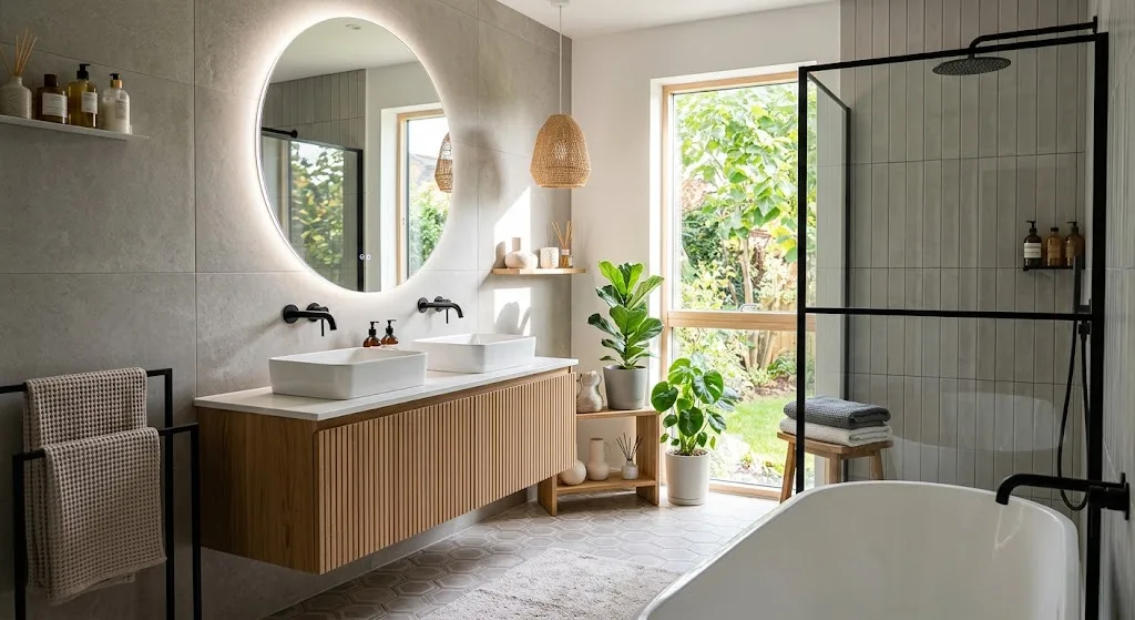 Décoration salle de bain moderne
